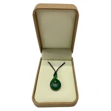 Pounamu Pendant Single Twist-jewellery-The Vault