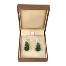 Pounamu Earrings Double Twist