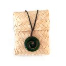 Pounamu Pendant Koru Kahurangi