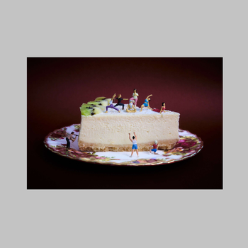 Peace of Cake A4 Print
