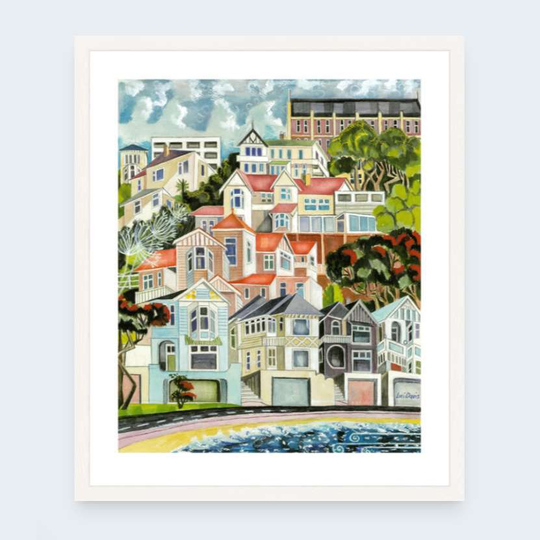 Painted Ladies Contemporary Frame