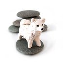 Ceramic Figurine Dog White