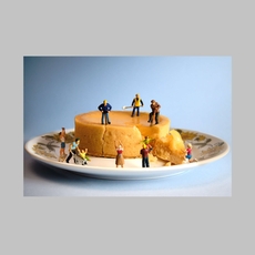Tasty Tart A3 Print-artists-and-brands-The Vault