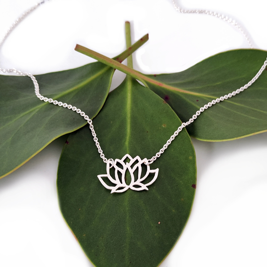 Zen Baby Lotus Necklace