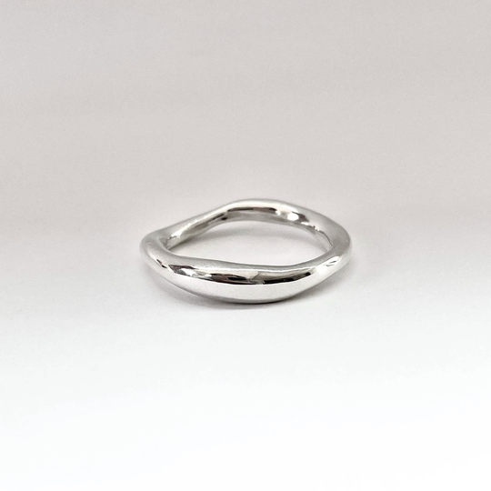 Worn Ring Silver