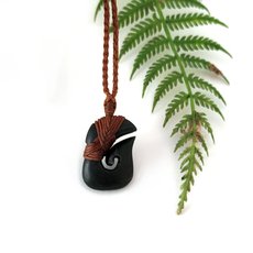 Ernesto Ovalle Pounamu Fish Hook-jewellery-The Vault