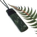 Pounamu Pendant Lashed Toki
