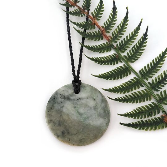 Pounamu Pendant Simple Disc