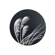 Toetoe Ivory on Black Coaster Single-artists-and-brands-The Vault