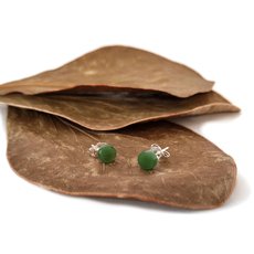 Pounamu Studs Small-jewellery-The Vault