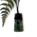 Pounamu Pendant Lashed Toki