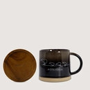 Ceramic Mug Kiwi Black
