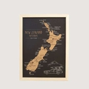 Pin Cork Map A4