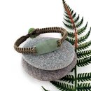 Pounamu Bracelet Olive Cord