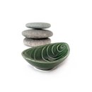 Mussel Shell Dish 8cm Green