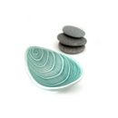 Mussel Shell Dish 12cm Aqua