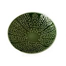 Round Kina Bowl 22cm Green