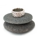 Version One Textured Band Silver
