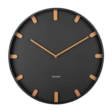 Karlsson Grace Wall Clock Black-lifestyle-The Vault