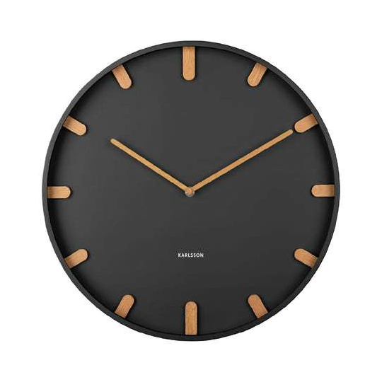 Karlsson Grace Wall Clock Black