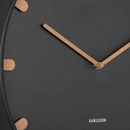 Karlsson Grace Wall Clock Black
