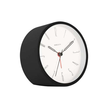 Karlsson Belle Alarm Clock Black