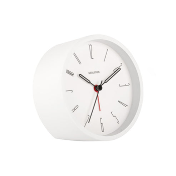 Karlsson Belle Alarm Clock White