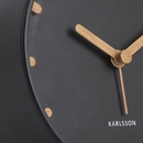 Karlsson Grace Alarm Clock Black