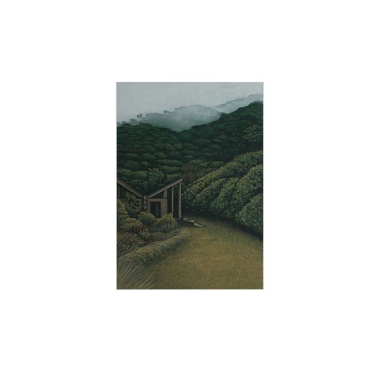 Shelter Kapiti Island Artprint A5