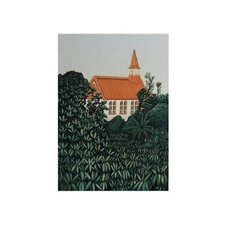 Oban Presbyterian Church Artprint A4-artists-and-brands-The Vault