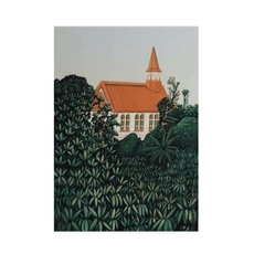 Oban Presbyterian Church Artprint A3-artists-and-brands-The Vault
