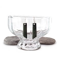 Pounamu Earrings-jewellery-The Vault