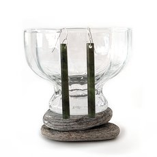 Pounamu Earrings-jewellery-The Vault