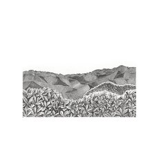 Kapakapanui Skyline Tararua Ranges A4 Print-artists-and-brands-The Vault