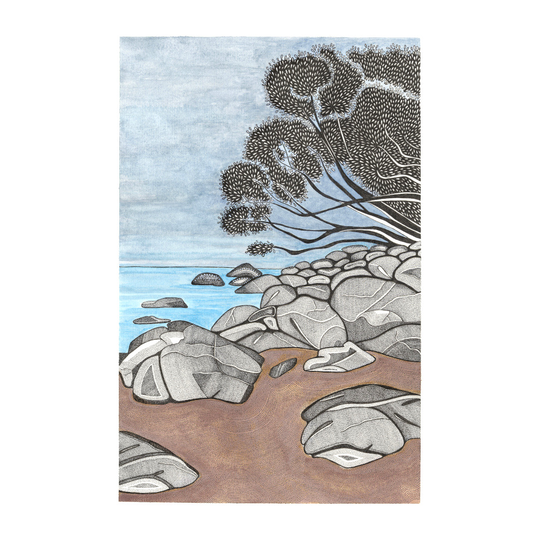 Hot Water Beach Coromandel A3 Print