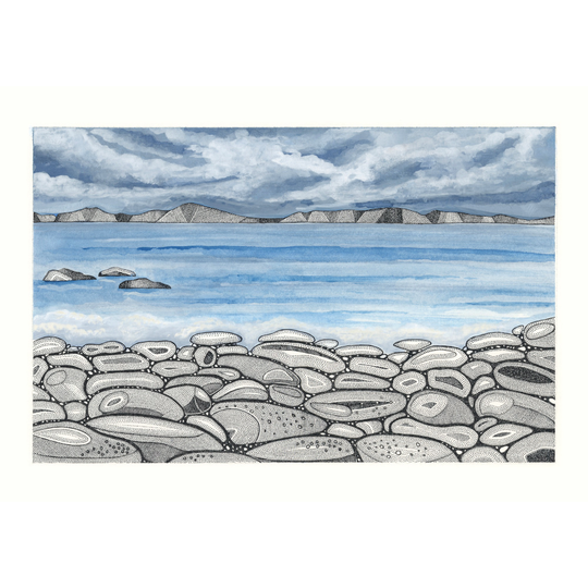 Cooks Cove Tolaga Bay A3 Print