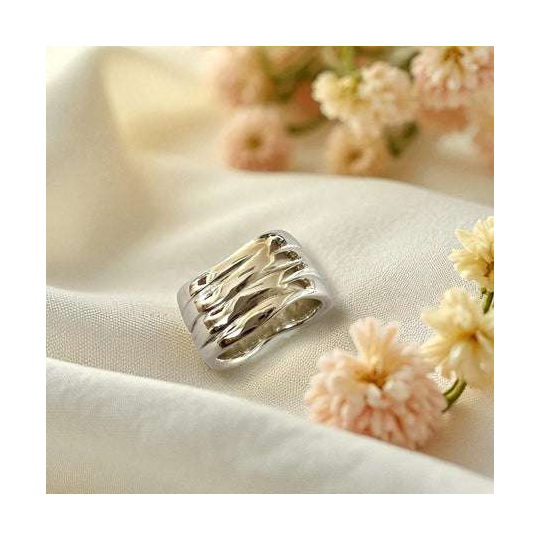 Wave Ring Silver