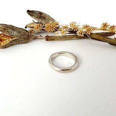 Full Circle Ring Silver-jewellery-The Vault
