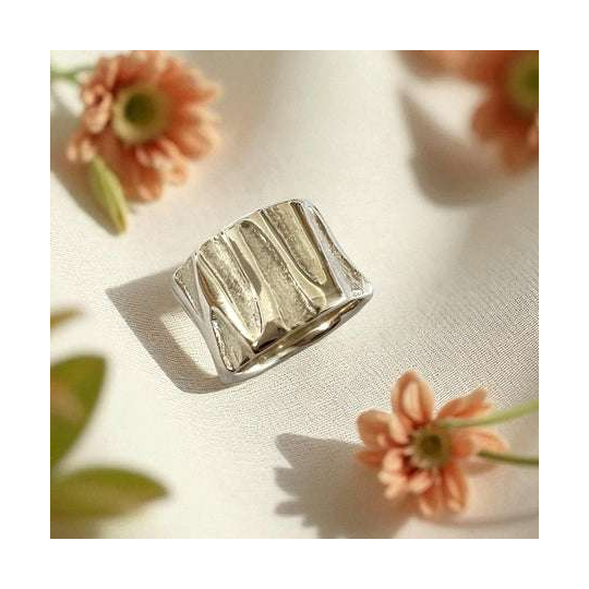 Valleys Ring Silver
