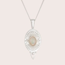 Be The Light Pendant Necklace Silver