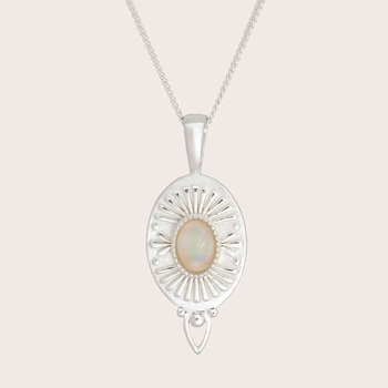 Be The Light Pendant Necklace Silver