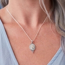 Be The Light Pendant Necklace Silver