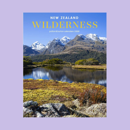 New Zealand Wilderness Calendar 2026 Small