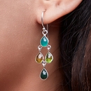 Good Fortune Earrings Silver
