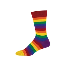 Men's Socks Pride Stripes Multi-artists-and-brands-The Vault