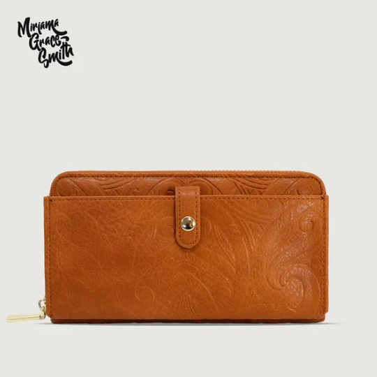 Fitzroy Wallet Miriama Grace Smith Tan