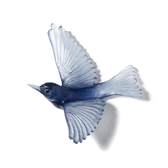 Cast Glass Silvereye Steel Blue