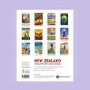 New Zealnd Vintage Posters Calendar 2026 Large