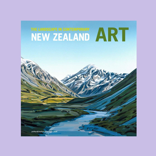 Landscape in Comtemporary NZ Art Calendar 2026 Large