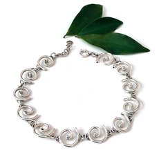 Modern Koru Necklace-jewellery-The Vault
